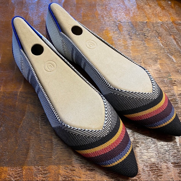 Rothy's Shoes - NIB Rothys Inverse Stripe